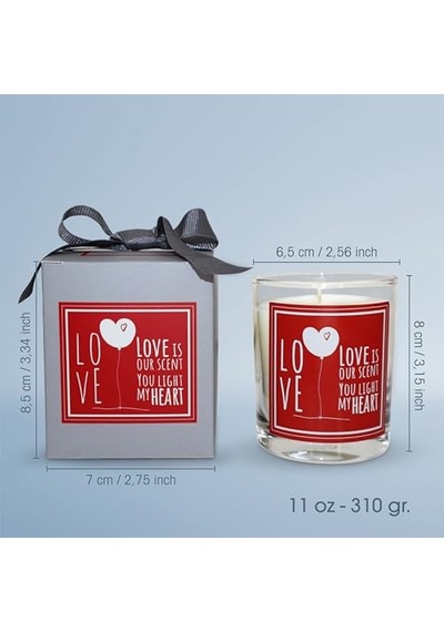 Candle The Koleksiyonu Spice Sandal Kokulu Cam Bardak Mum 135 G Şık Hediye Kutulu Sevgililer Günü Doğum Günü Içi Diğer