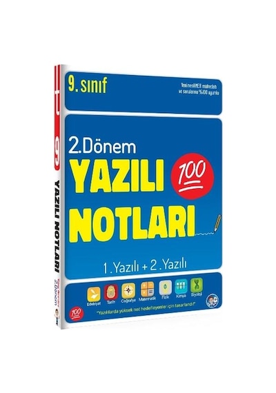 9. Sınıf Yazılı Notları 2. Dönem 1 ve 2. Yazılı Tonguç Yayınları