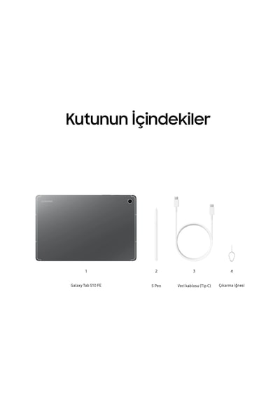 Samsung Galaxy Tab S10 FE 8 GB 128 GB 10.9" / SM-X520 Tablet