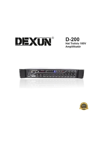 Dexun D-200 Hat Trafolu Amplifikatör