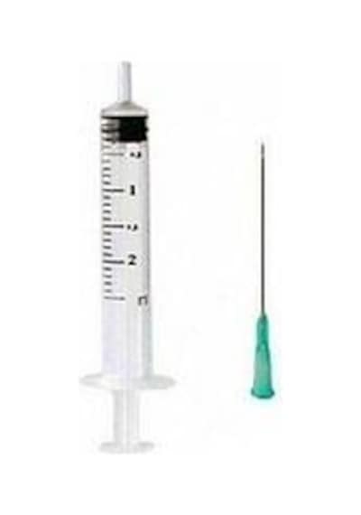 Risus 2ML Yeşil Enjektör 21G x 1 0.80 x 38 MM 350 Adet
