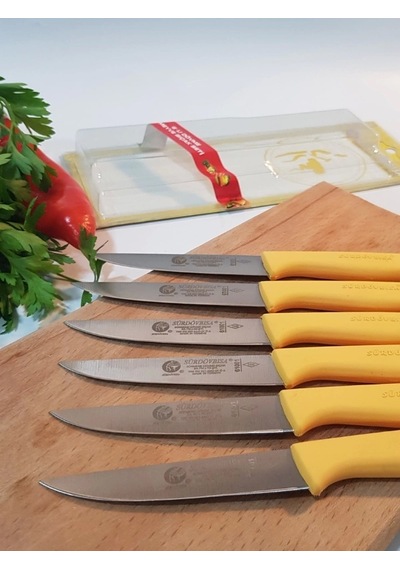 Sürbisa Meyve Takımı Sarı 6'lı 61007 7.0 Cm Çok Renkli