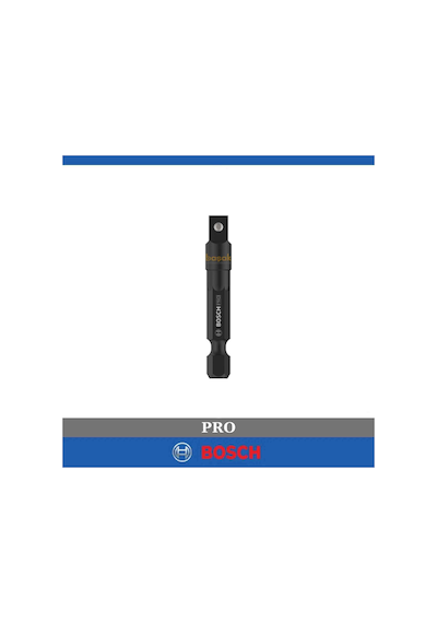 Bosch Pro 1/4 Bits Girişli 1/4 Kare Lokma Adaptörü 2608522562