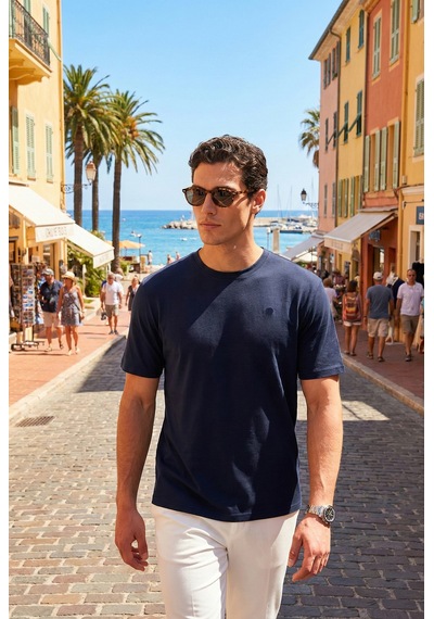 Buratti Erkek T Shirt 5904028 Lacivert Lacivert