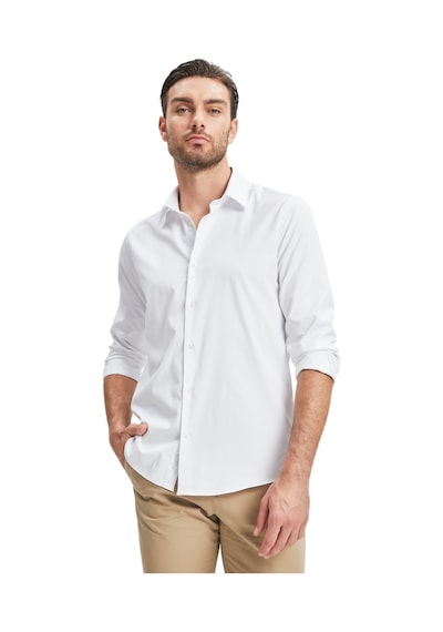Gsstore Galatasaray Erkek Slim Fit Gömlek E241293 Beyaz