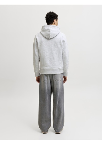 Jack & Jones Erkek Gögüs Baskili Kapüsonlu Sweatshirt - Tom - 12298419 Beyaz Melanj Jack & Jones Erkek Gögüs Baskili Kapüsonlu Sweatshirt - Tom - 12298419 Beyaz Melanj