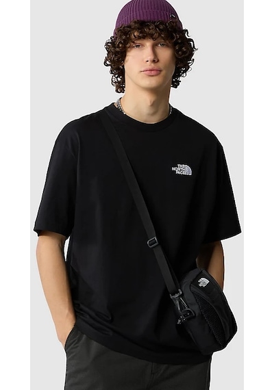 The North Face Essential Oversize Simple Dome Erkek T-shirt Siyah-siyah