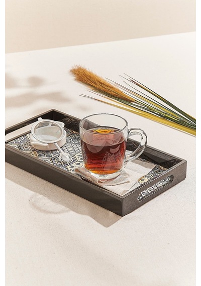 Pasabahce Çinili Tepsi 35x18x3.5 Cm - 1 Adet Cok Renkli