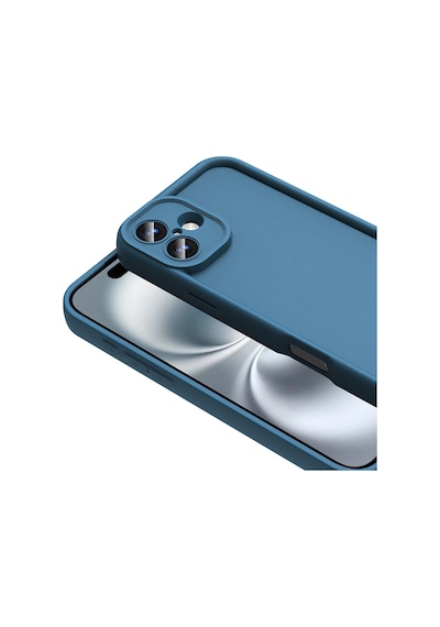 Ariatech Apple Uyumlu iPhone 16 Kılıf Kamera Korumalı Ananas Kapak - Siyah Siyah
