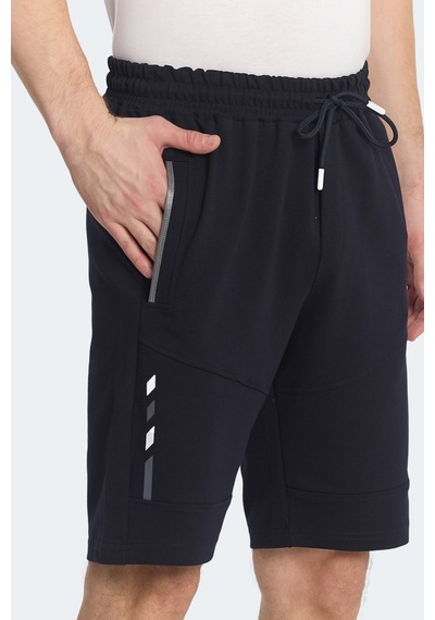 Slazenger Nasım 2 Li Set Erkek Şort Siyah - Lacivert
