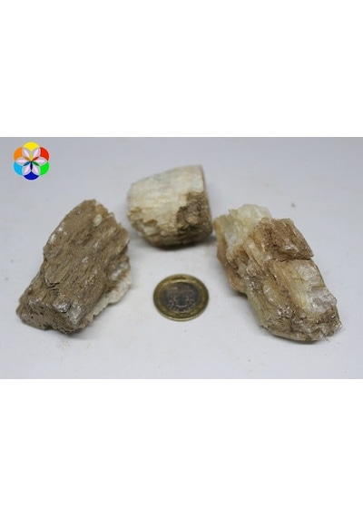 Kalsit Taşı Ham Parça (100-110Gram)