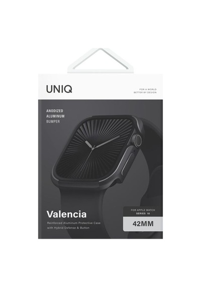 Apple Uyumlu  Watch 42mm Valencia Serisi Alüminyum Tpu Kasa 360 Tam Koruyucu Kapak
