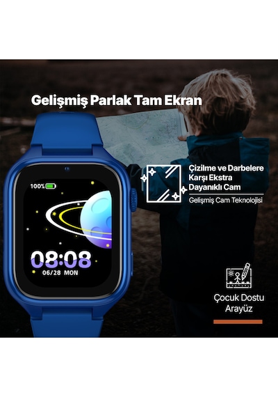 Ttec 2KSW02 Kidi GPS 4G Sim Kartlı Akıllı Çocuk Saati