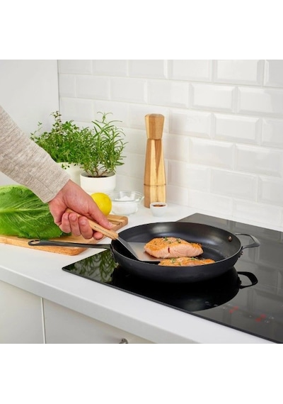 Ikea Grılltıder Paslanmaz Çelik Burger Spatulası 30 X 12 Cm Sarı Krom