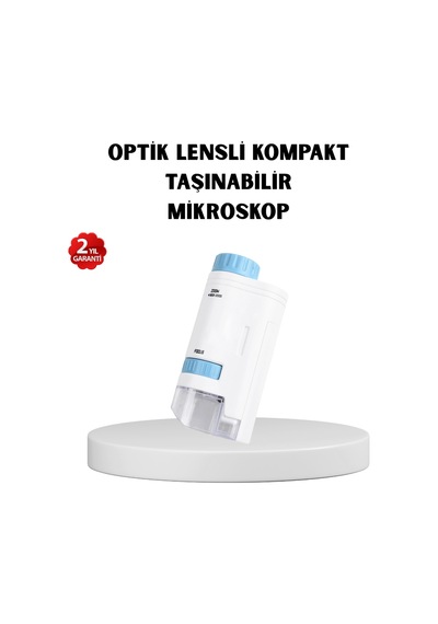 Gld-spt- Led Işıklı Mikroskop 80x 200x Zoom Eğitici Bilim Seti Ve Taşınabilir Çok Renkli