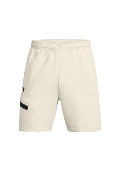 Under Armour Unstoppable Flc Shorts Erkek Şort 1379809-110 Beyaz