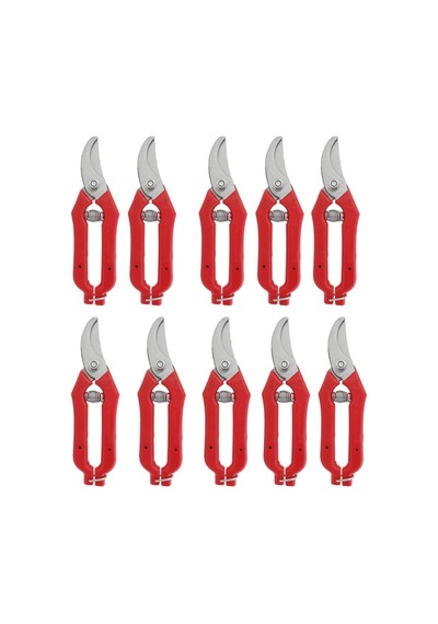 Gcn 10 Adet Eğri Uçlu Narenciye Üzüm Bağ Budama Makası18.5Cm N11.198