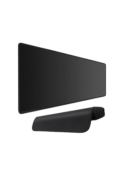 Mouse Pad Siyah Ergonomik Kaymaz Taban Ev,ofis,oyun 90x40