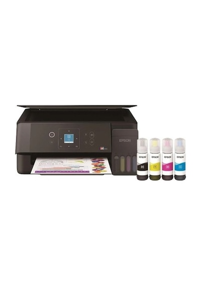 Epson Ecotank L3360 A4 Çok Fonksiyonlu Yazıcı 4 Kartuş İle 100 Sayfa Kapasite Siyah