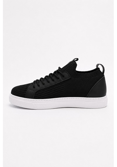 Genel Markalar Best Siyah Triko Erkek Sneaker - Yumuşak İç Tabanlı Nefes Alan Terletmez Rahat Günlük Spor Ayakkabı Genel Markalar Best Siyah Triko Erkek Sneaker - Yumuşak İç Tabanlı Nefes Alan Terletmez Rahat Günlük Spor Ayakkabı
