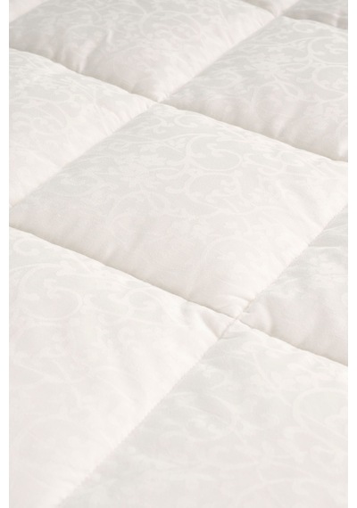 Crowna Pamuk Kumaş Jakarlı Çeyizlik Yorgan 220x240 Cm Ekru - 83818996 Ekru - 83818996 Ekru