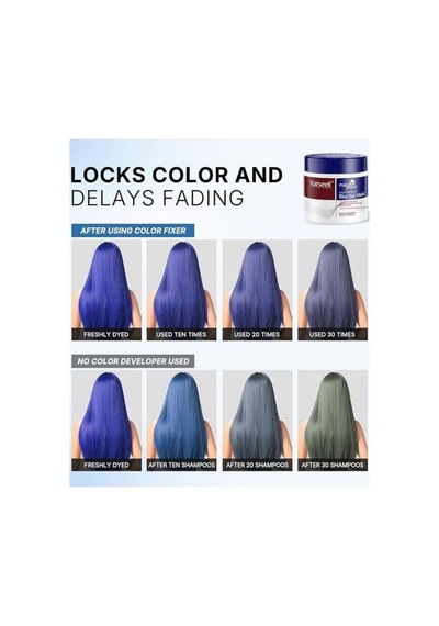 Gümüş Küllü Ve Soğuk Saçlar İçin Maca Özlü Blue Hair Mavi Saç Maskesi 500 Ml - 858536698