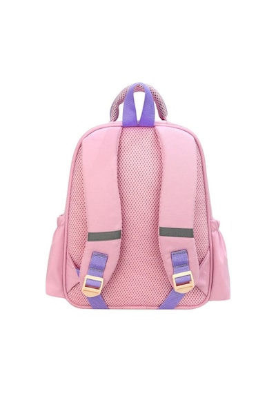 Kız Çocuk Anaokulu Çantası Ortopedik Ultra Lüx Kreş Çantası 33 25 Cm Su İtici Kumaş Sırt Çantası 157fb Pembe