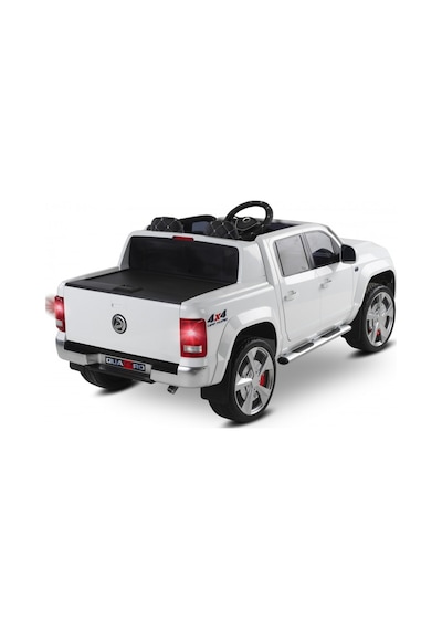 Quattro 4x4 Uzaktan Kumandalı Akülü Araba 18ah Akülü Çocuk Araçları Beyaz Beyaz