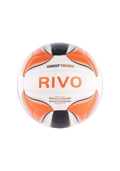 Delta Rivo Dikişli 5 Numara Voleybol Topu Beyaz Turuncu