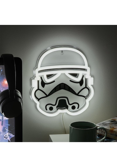 Paladone Stormtrooper Duvar Tipi Neon Lamba Beyaz Ve Siyah