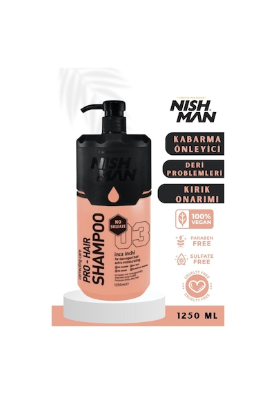 03 Inca Inchı Complex / Tüm Saçlara Yönelik / Bütün Saç Problemleri - Şampuan 1250 Ml