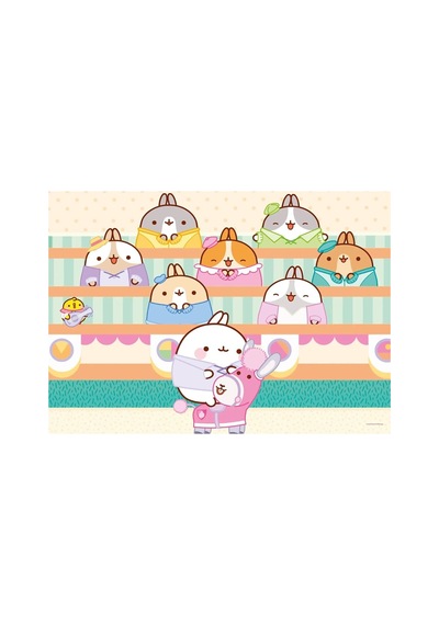 Mol 709 Molang 50 Parça Lisanslı Puzzle Belirtilmemiş