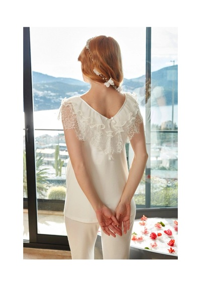 Angbutik Aqua 26617 Pijama Takım Krem