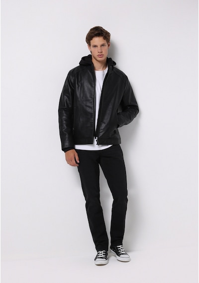 Colin's Colins Slim Fit Erkek Siyah Mont Pu Cl1076180 Q1.v1 Blk Siyah