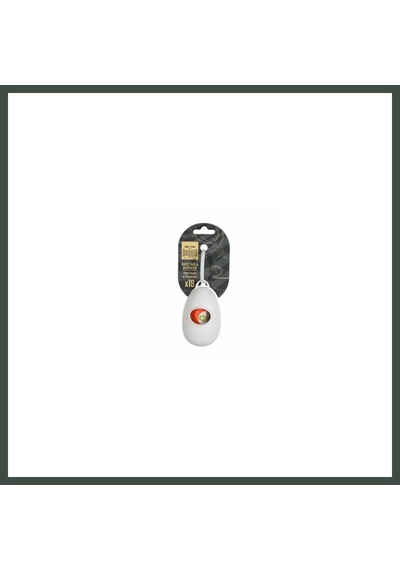 Doggie Köpek Dışkı Poşeti Tasma Aparatı 5x7 Cm Beyaz Nhr