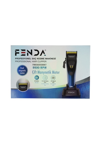 Fenda Profesyonel Saç Kesme Makinesi Mavi Fndsacks0007