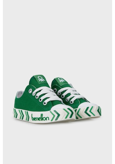 United Colors Of Benetton Sneaker Ayakkabı Unisex Çocuk Ayakkabı Bn-30635 Yeşil