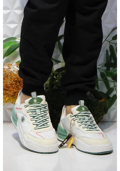 Lumberjack Mezzy Beyaz Rahat Sneaker Erkek Spor Ayakkabı 001