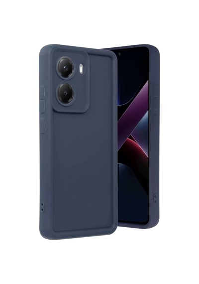 Xiaomi Poco X7 Pro Viera Silikon - Lacivert Standart