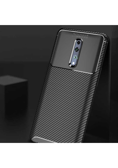 Oppo Reno Z Kilif Karbon Silikon Case 389460582