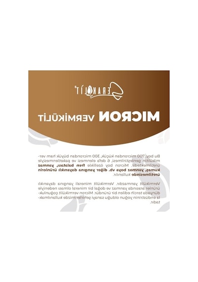 Micron Vermikülit, 25 Litre 0.75 LT - 2.5 LT - 12 KG
