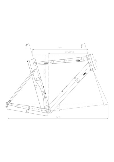 Carraro Race 062 52 Cm 105 22 Vites Kumpas Fren Yol Bisikleti Gri - Siyah