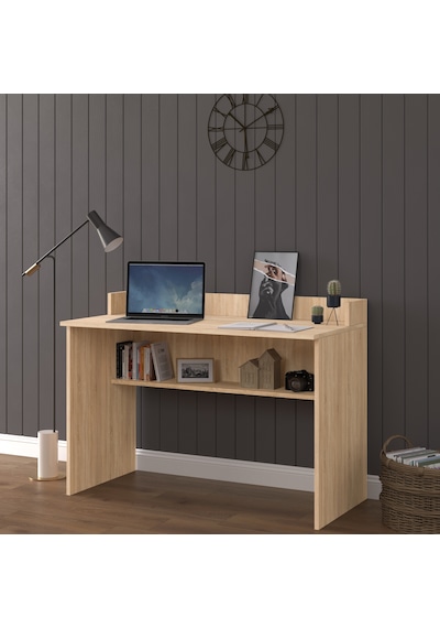 Asra Trend Çalışma Masası ÇM-01 %100 MDF Bilgisayar Masası Sonoma