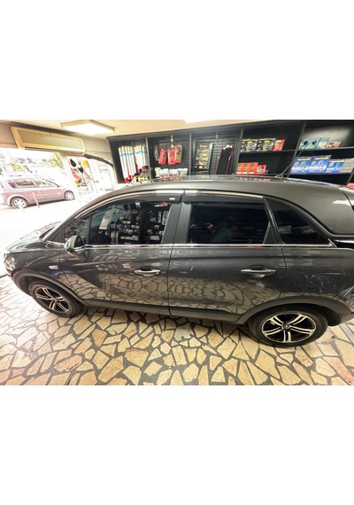 Opel Crossland Ve Crosslandx Cam Altı Çıta Kromu 8 Parça