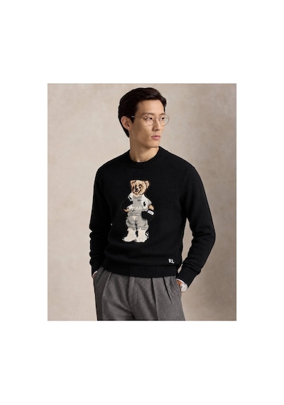Polo Ralph Lauren Polo Bear Siyah Triko Kazak