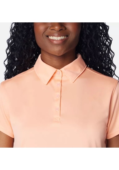 Columbia Tidal Tee Ss Polo Kadın Kısa Kollu Polo T-shirt Fl2697 Turuncu