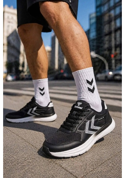 HUMMEL Siyah Fileli Hafif Esnek Hava Alabilen Unisex Spor Ayakkabı 900880 Hml Crosslite 26