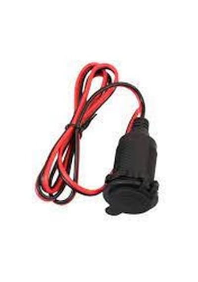 Montaj tipi dişi çakmak soketi Kablolu Dişi Çakmak Soketi Vidalı Tip 12 Volt - 24 Volt Dc Araba Oto Çakmak Soketi