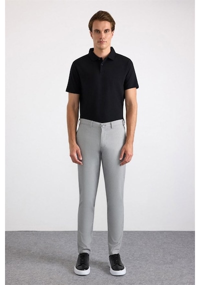 Süvari Gri Slim Casual Pantolon Pn2020500766-s05