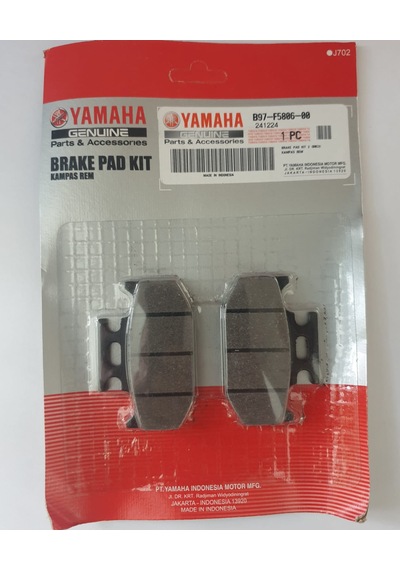 Yamaha R125-mt 125-xsr 125 Uyumlu Arka Fren Balatası 2019-2025 B97-f5806-00